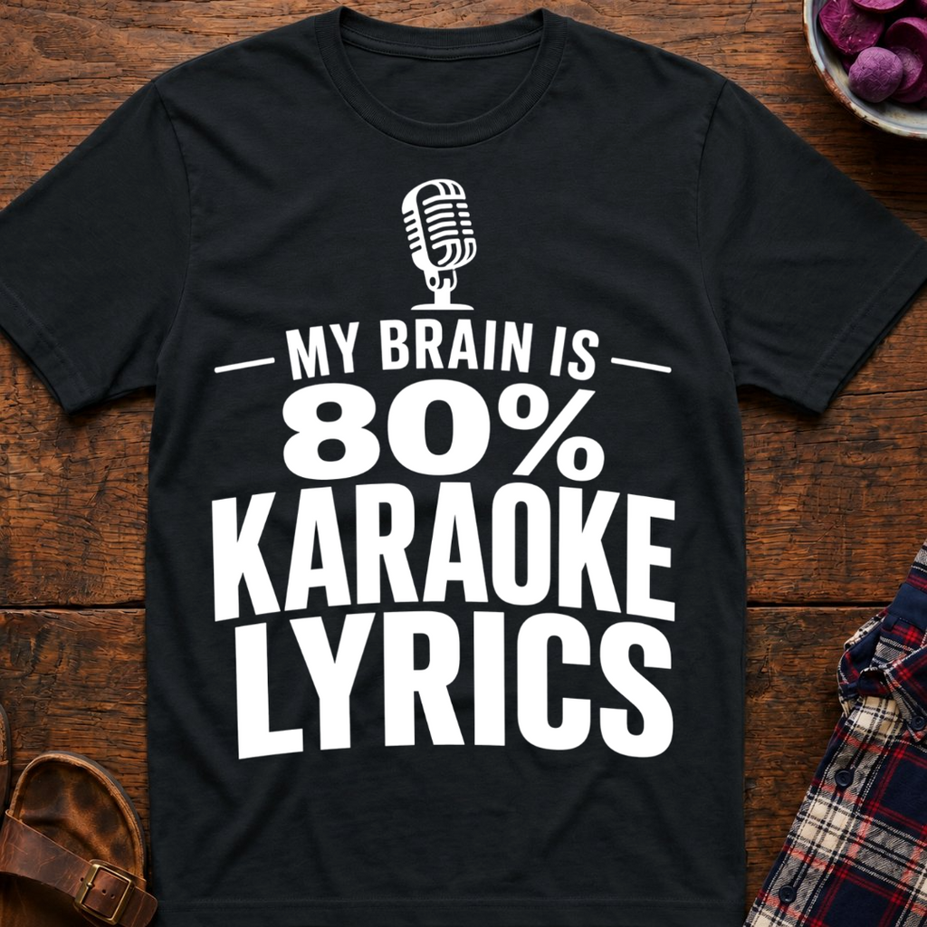 Karaoke Lyrics T-Shirt