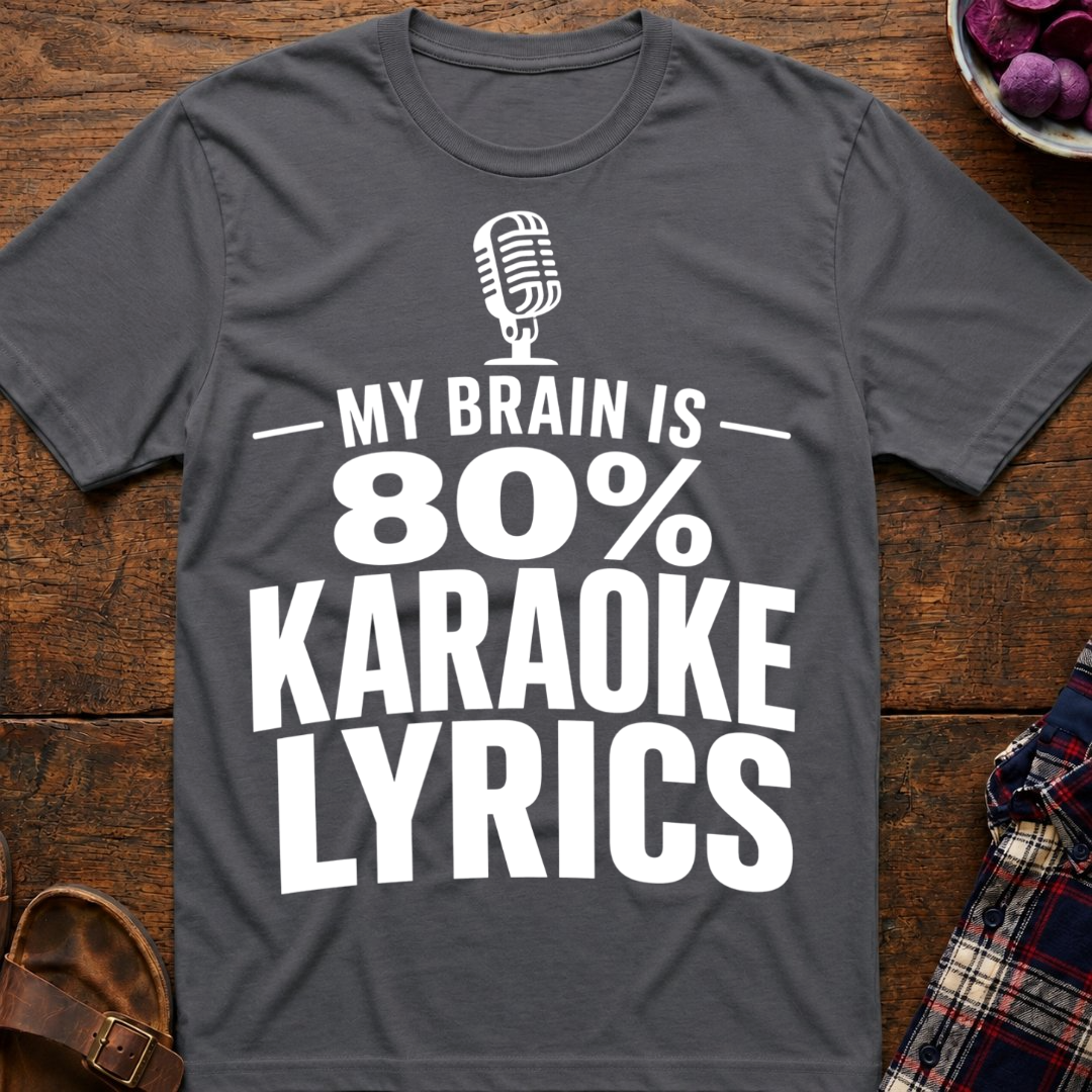 Karaoke Lyrics T-Shirt