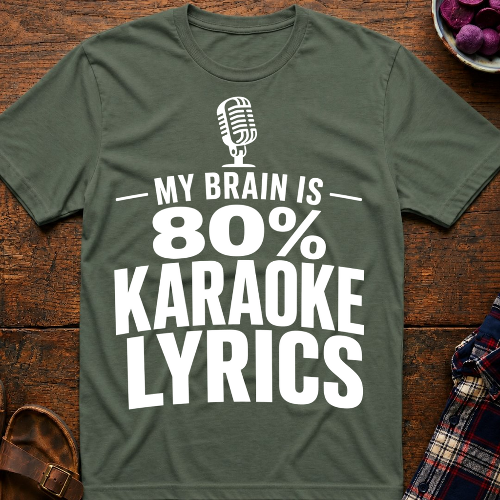 Karaoke Lyrics T-Shirt