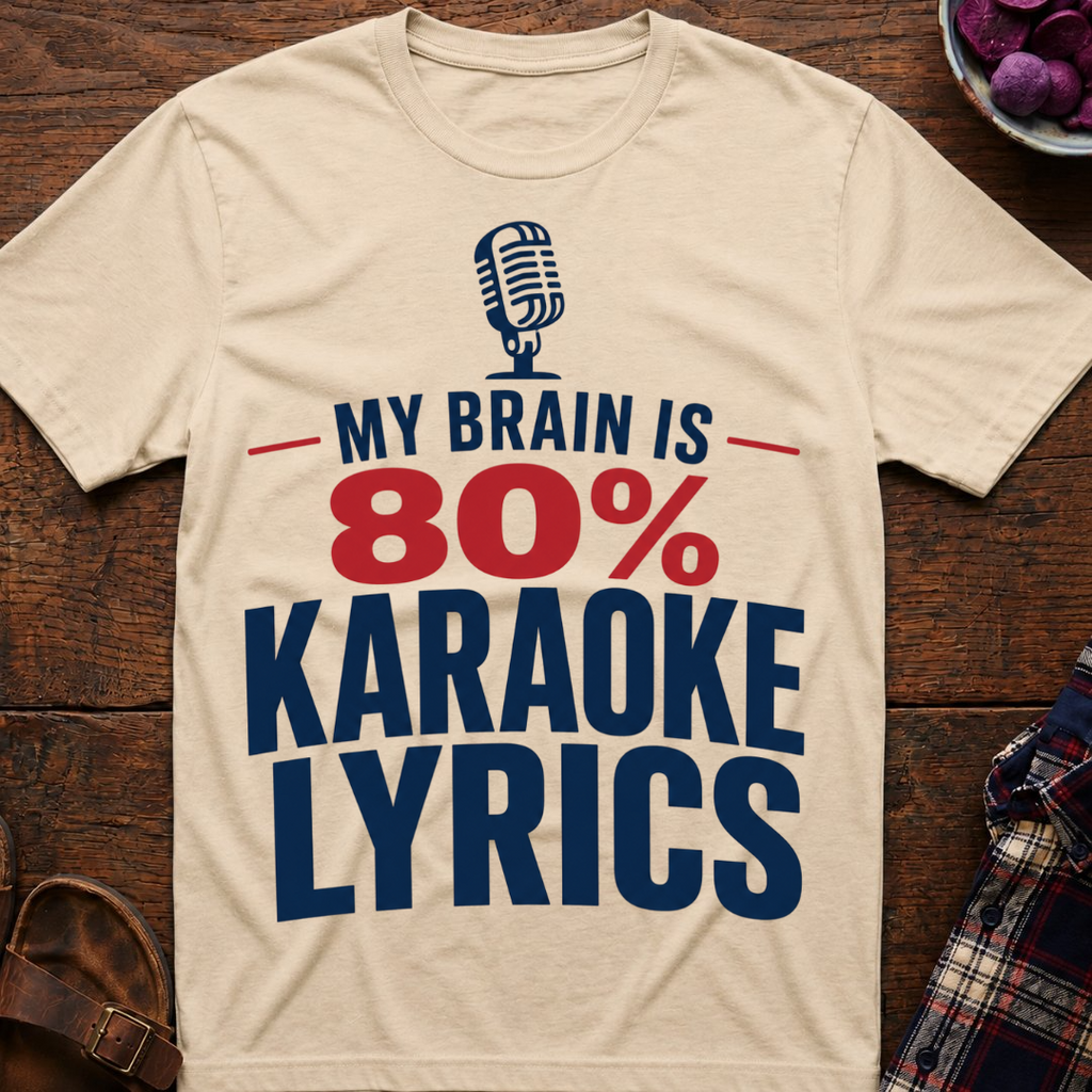 Karaoke Lyrics T-Shirt