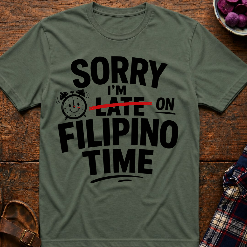 On Filipino Time T-Shirt