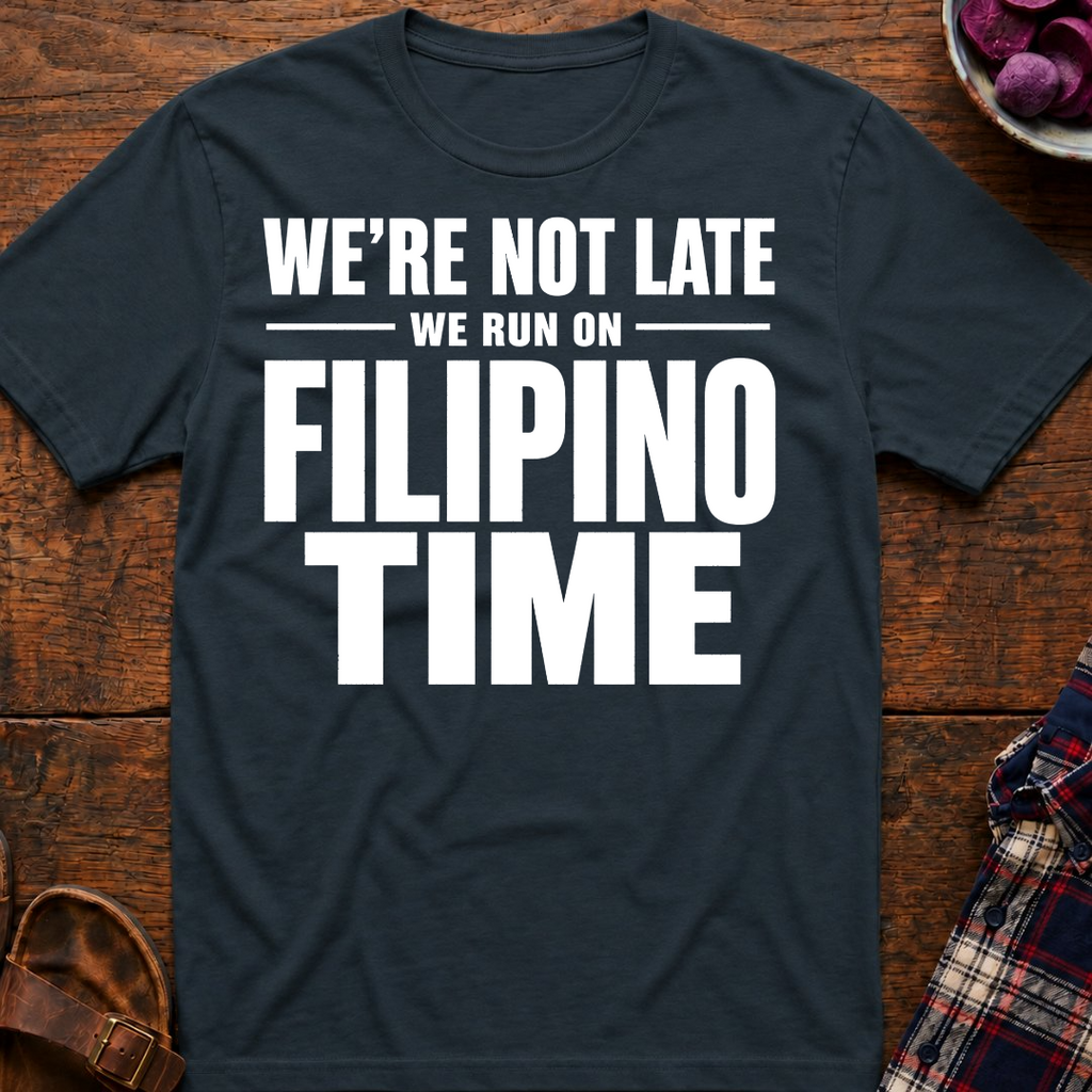 Run On Filipino Time T-Shirt