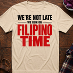 Run On Filipino Time T-Shirt