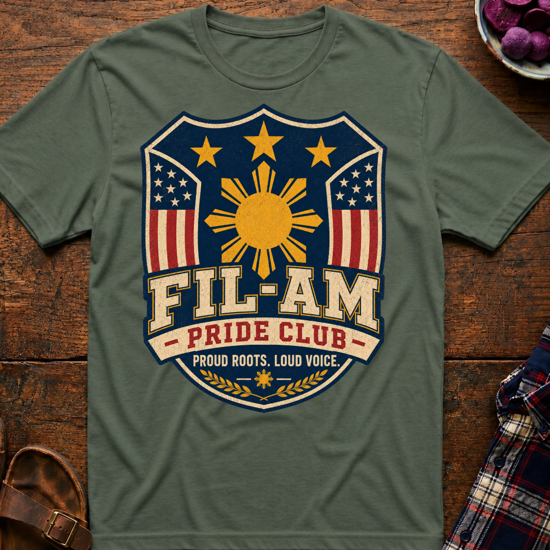 FIL-AM Pride Club T-Shirt
