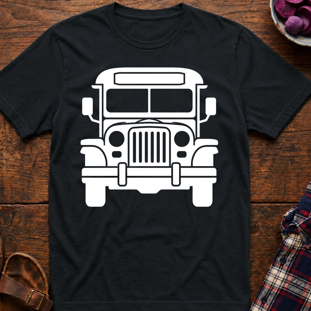 Jeepney Front View T-Shirt