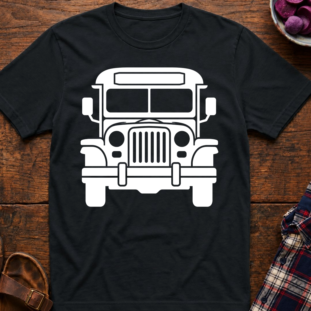 Jeepney Front View T-Shirt