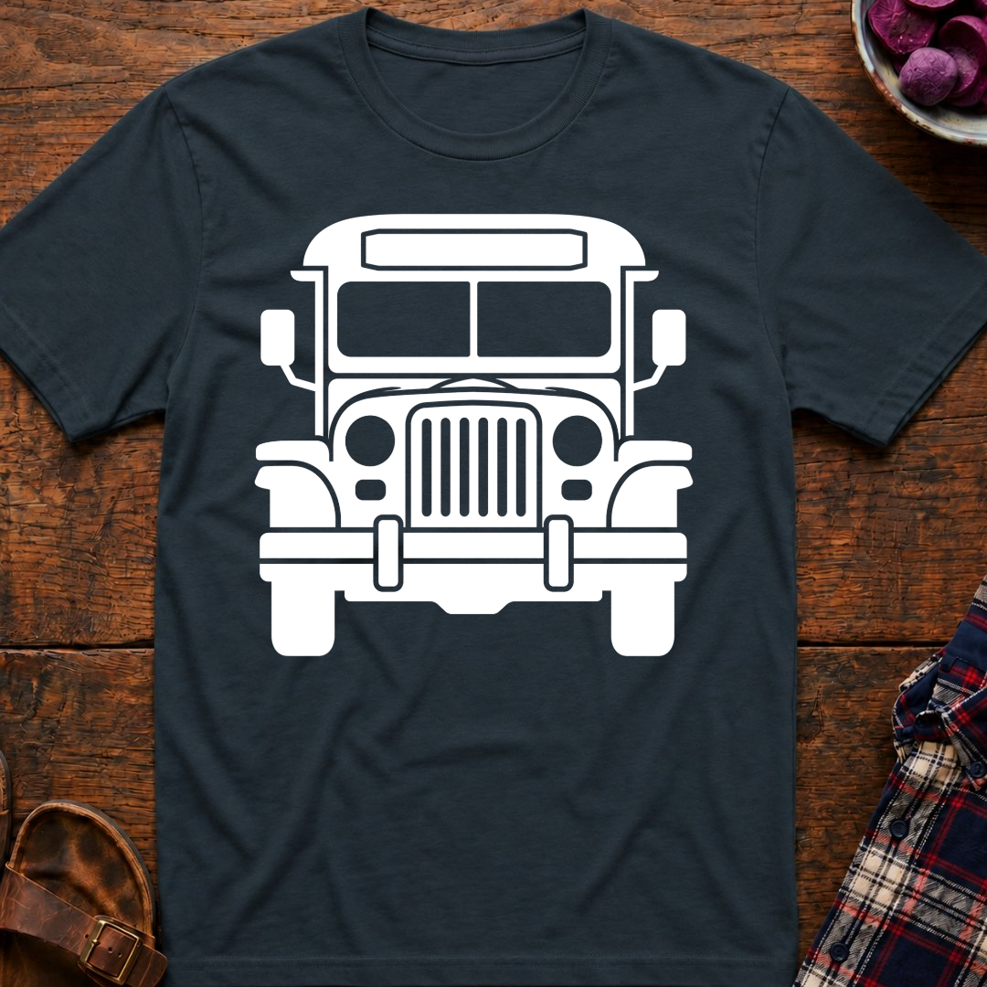 Jeepney Front View T-Shirt