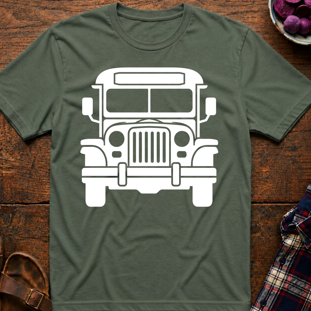 Jeepney Front View T-Shirt