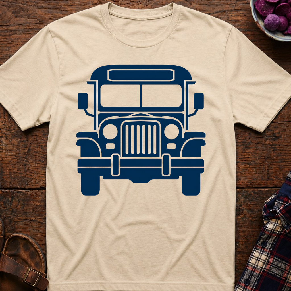 Jeepney Front View T-Shirt