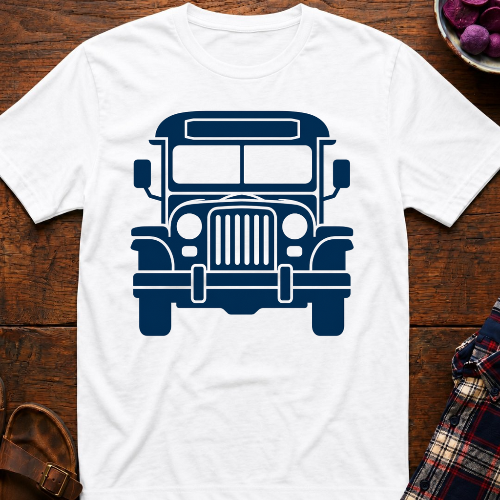 Jeepney Front View T-Shirt