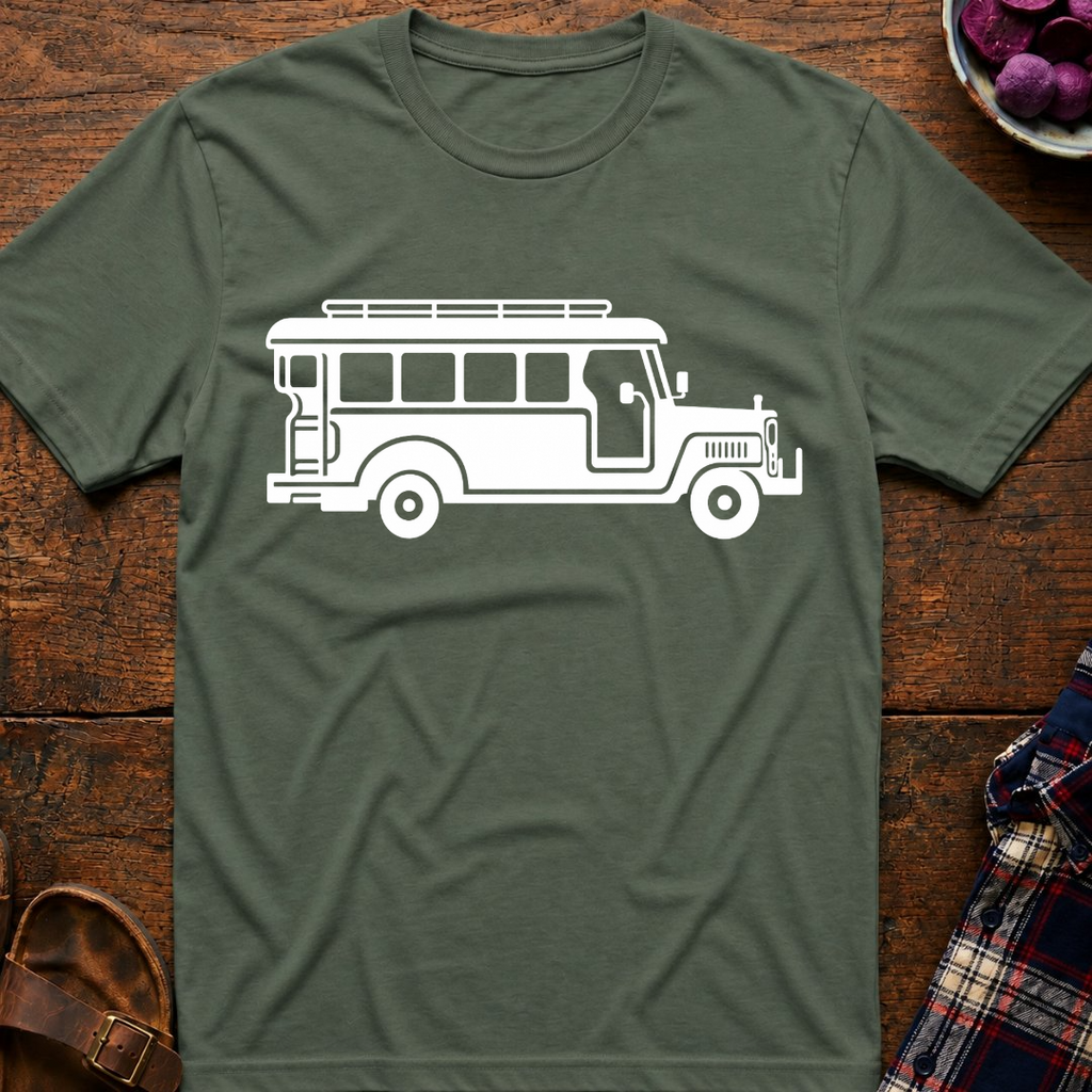 Jeepney Side View T-Shirt