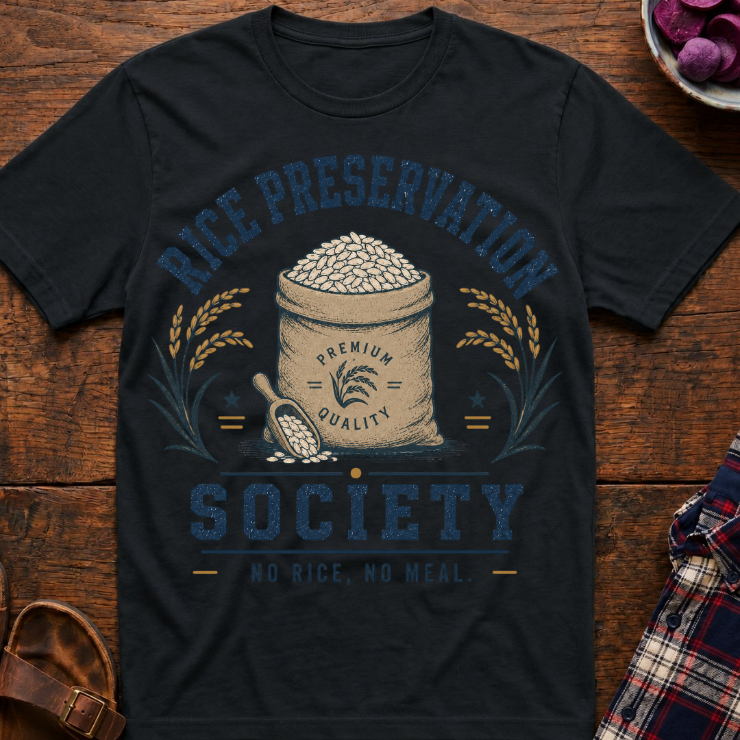 No Rice No Meal T-Shirt