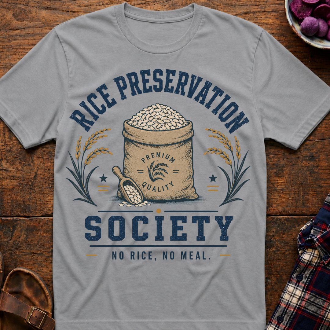 No Rice No Meal T-Shirt