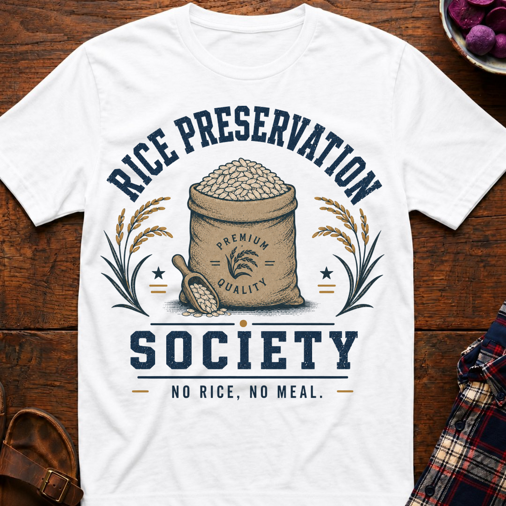No Rice No Meal T-Shirt