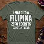 Zero Regrets. Constant Fear T-Shirt