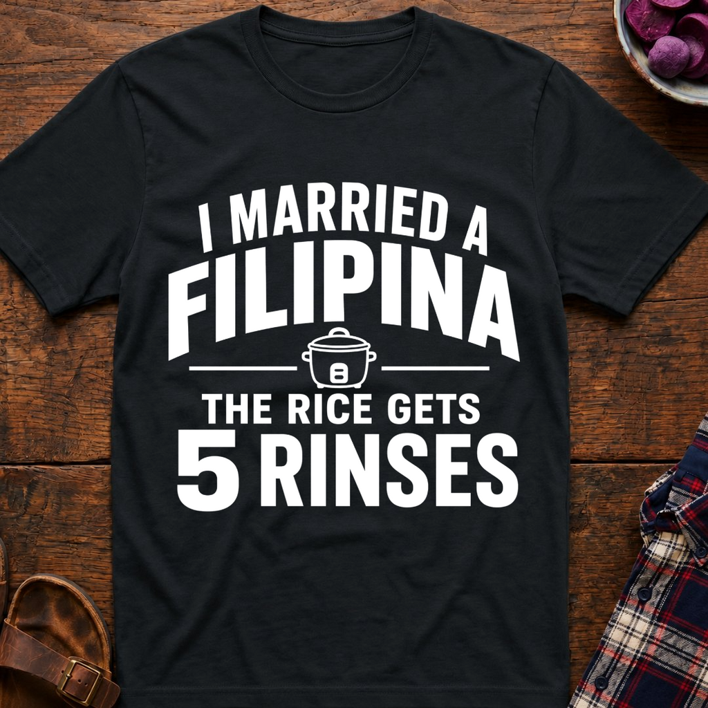 Rice Gets 5 Rinses T-Shirt