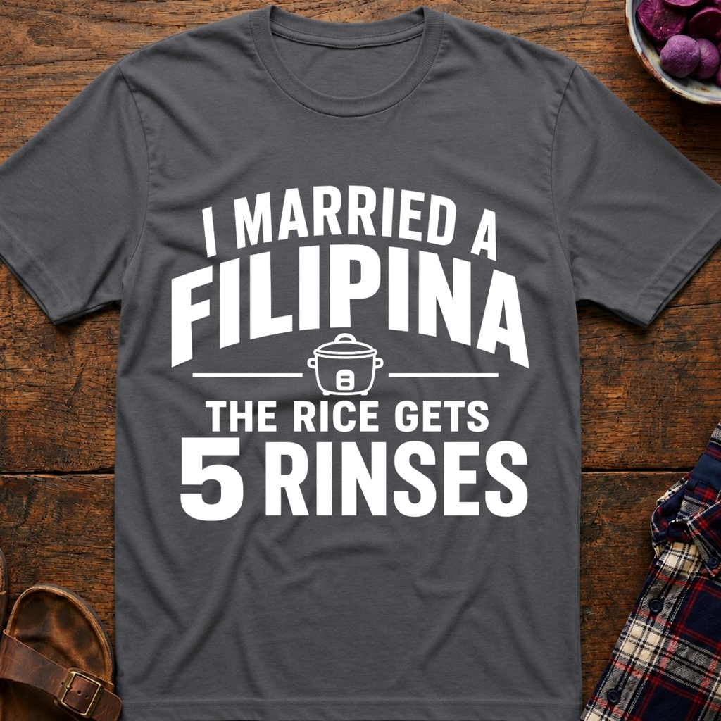 Rice Gets 5 Rinses T-Shirt