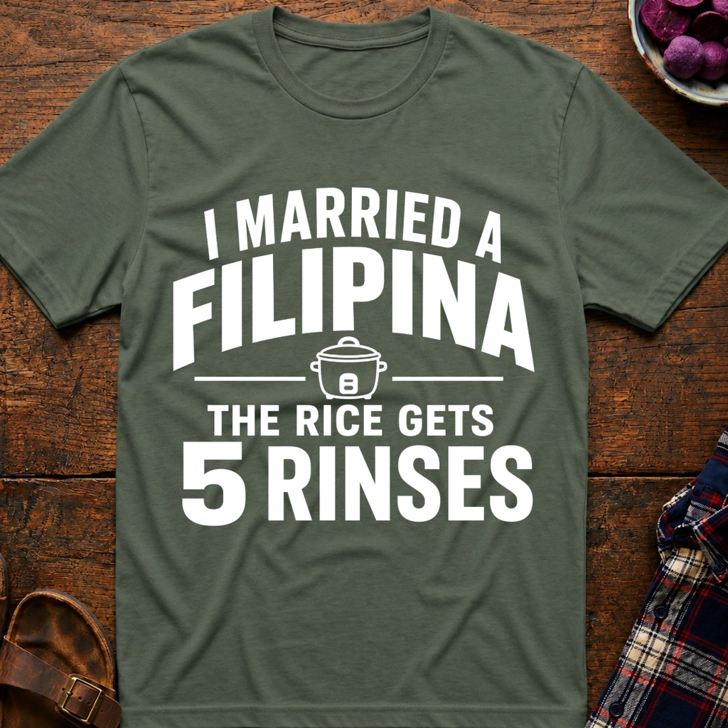 Rice Gets 5 Rinses T-Shirt