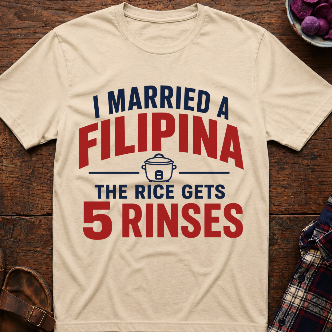 Rice Gets 5 Rinses T-Shirt