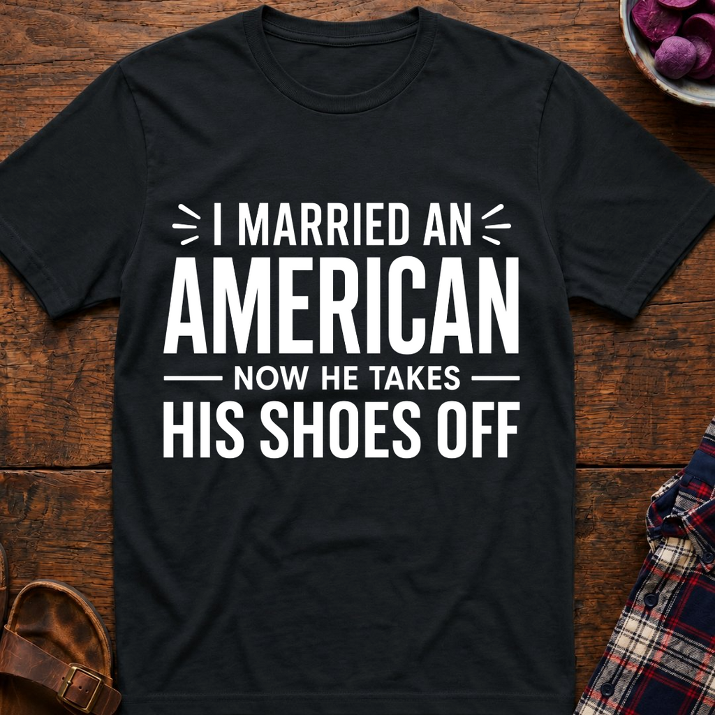 Takes His Shoes Off T-Shirt