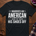 Takes His Shoes Off T-Shirt