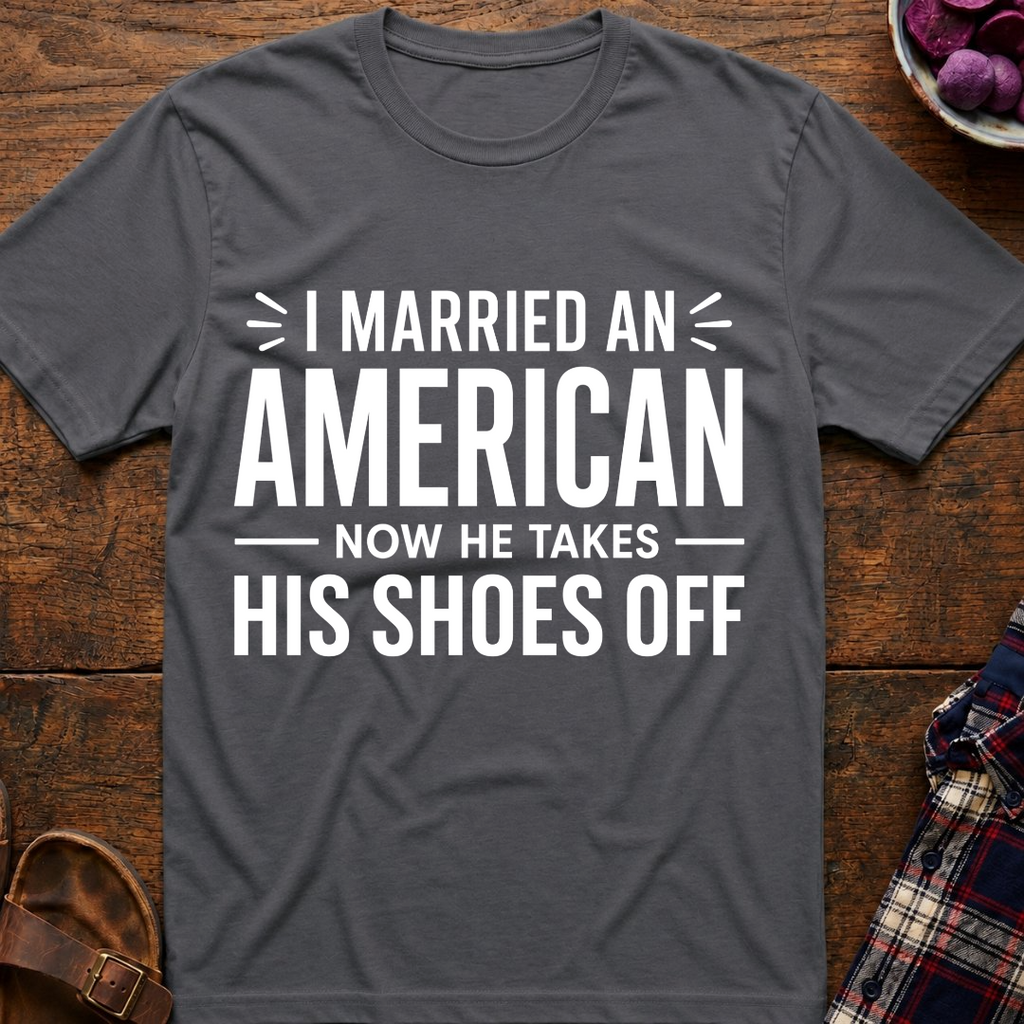 Takes His Shoes Off T-Shirt