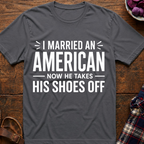 Takes His Shoes Off T-Shirt