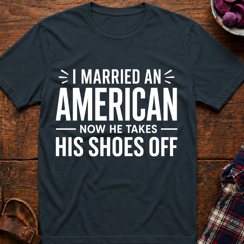 Takes His Shoes Off T-Shirt