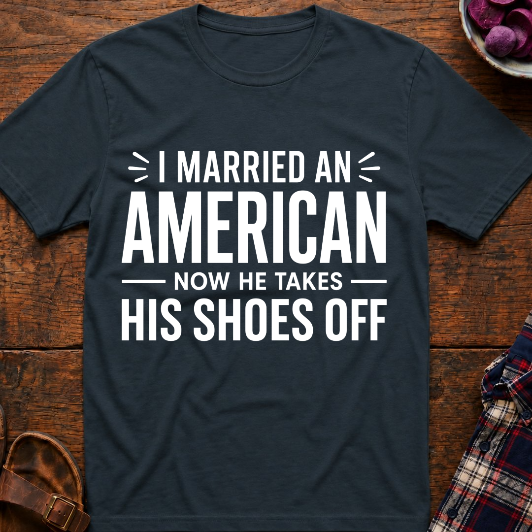 Takes His Shoes Off T-Shirt