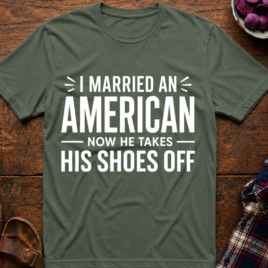Takes His Shoes Off T-Shirt