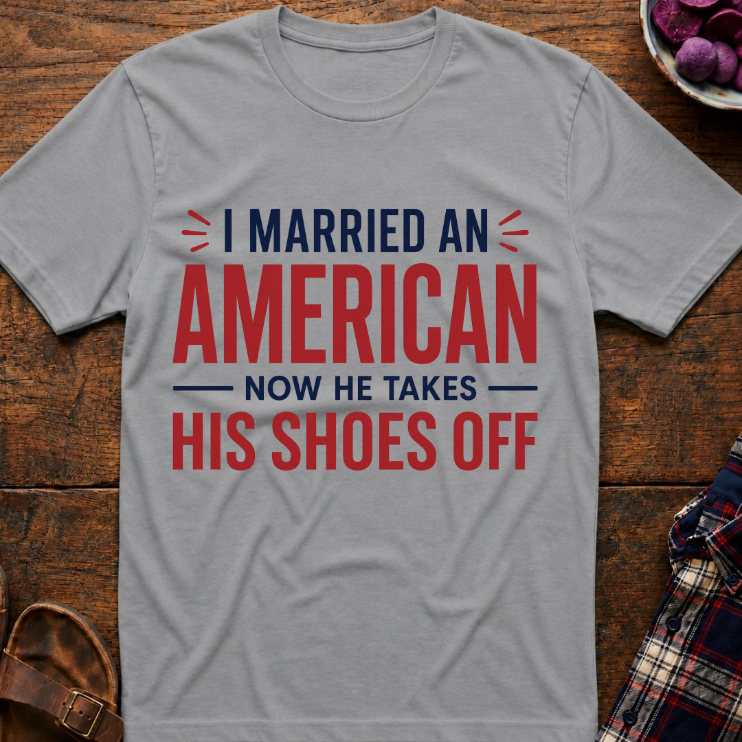 Takes His Shoes Off T-Shirt