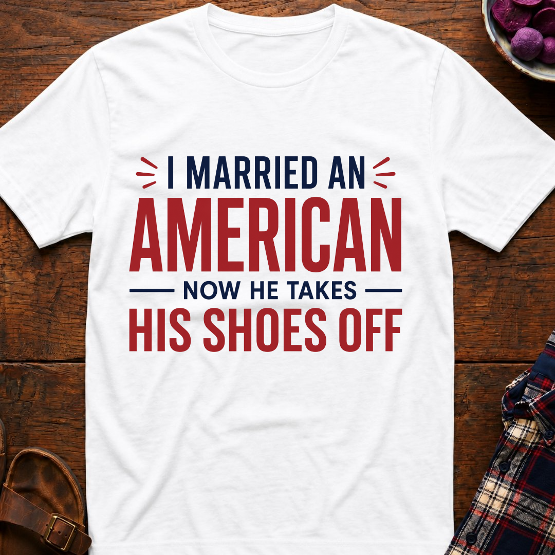 Takes His Shoes Off T-Shirt