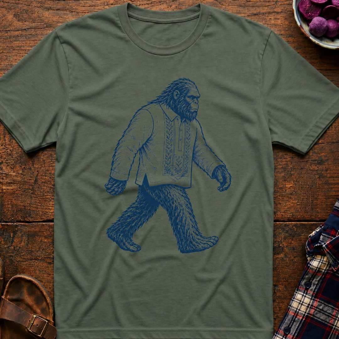 Bigfoot Wears A Barong T-Shirt