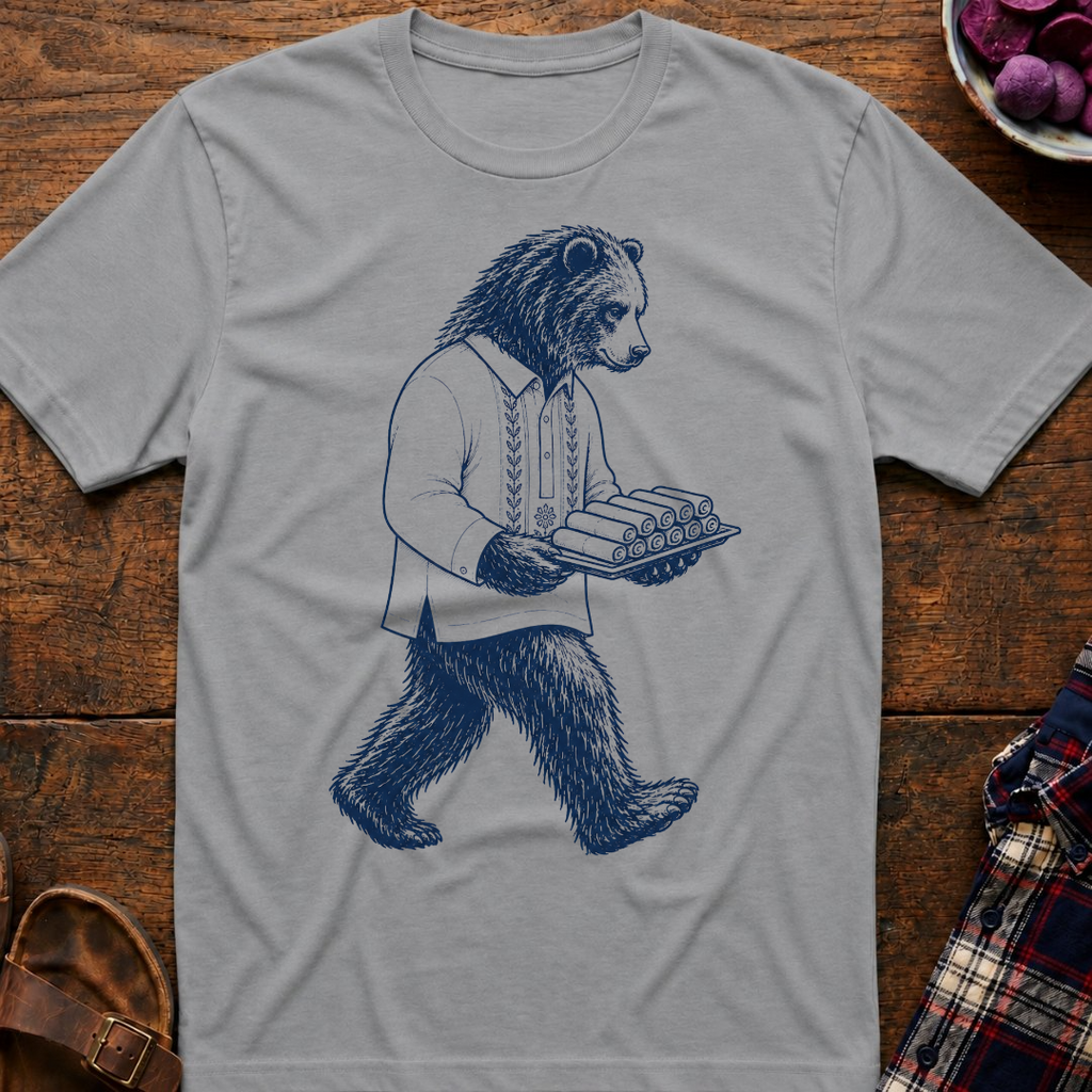 Bear Carrying Lumpia T-Shirt