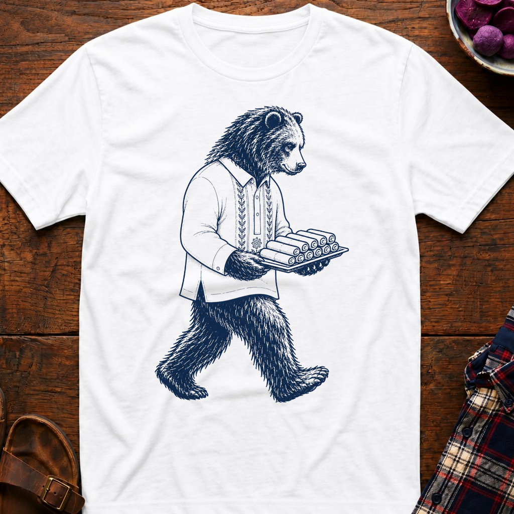 Bear Carrying Lumpia T-Shirt