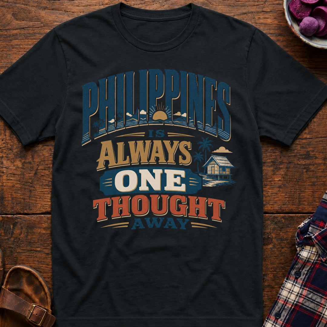 Philippines One Thought Away T-Shirt