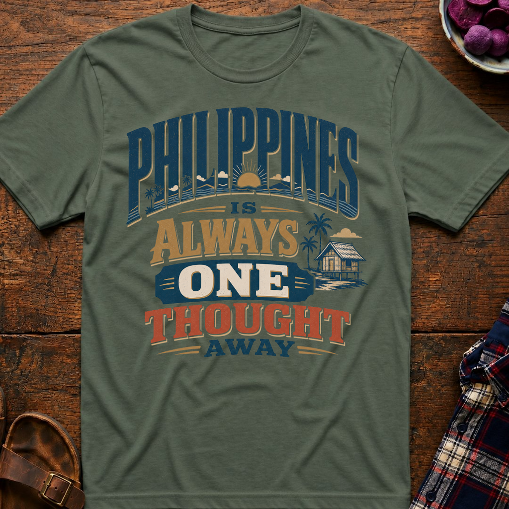 Philippines One Thought Away T-Shirt