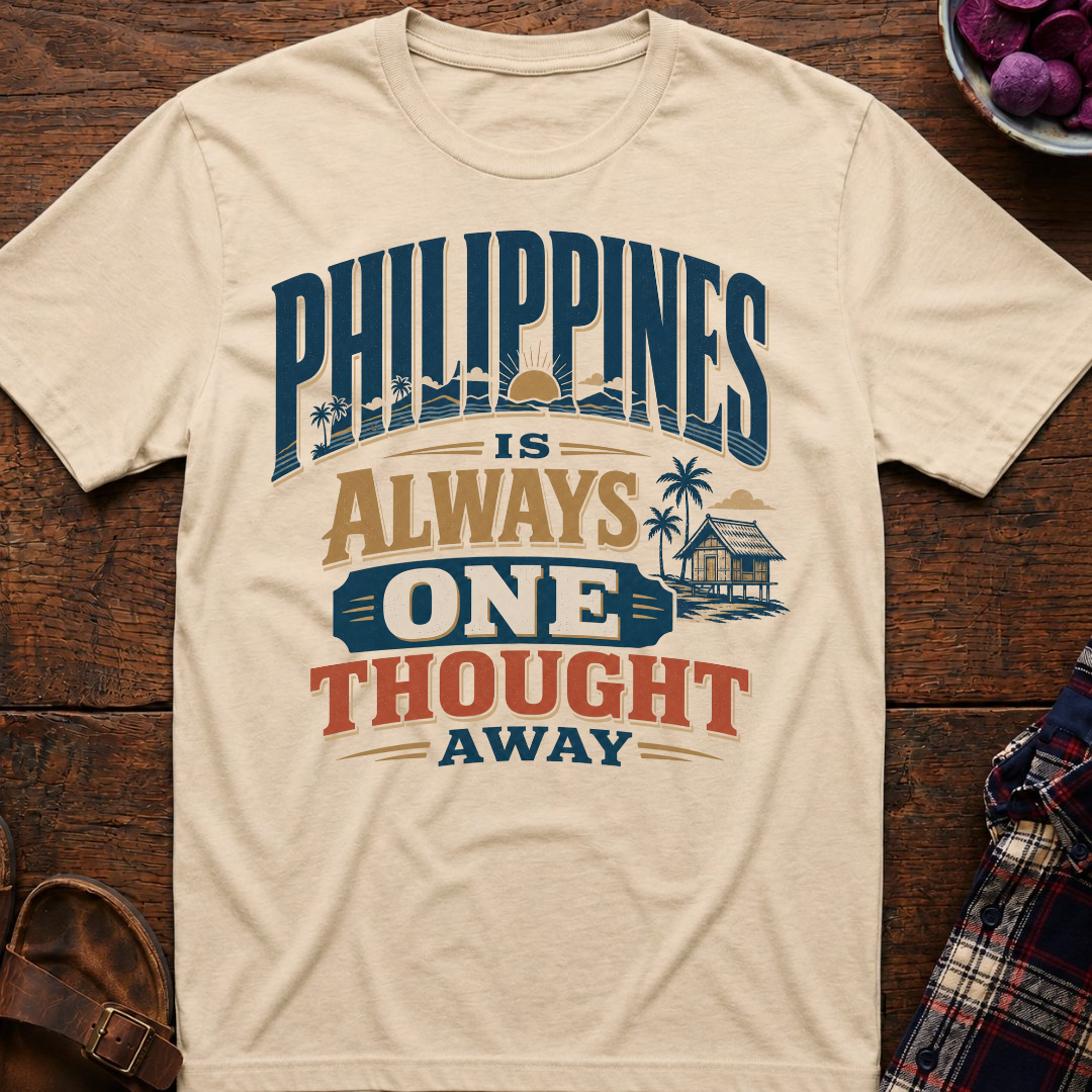 Philippines One Thought Away T-Shirt