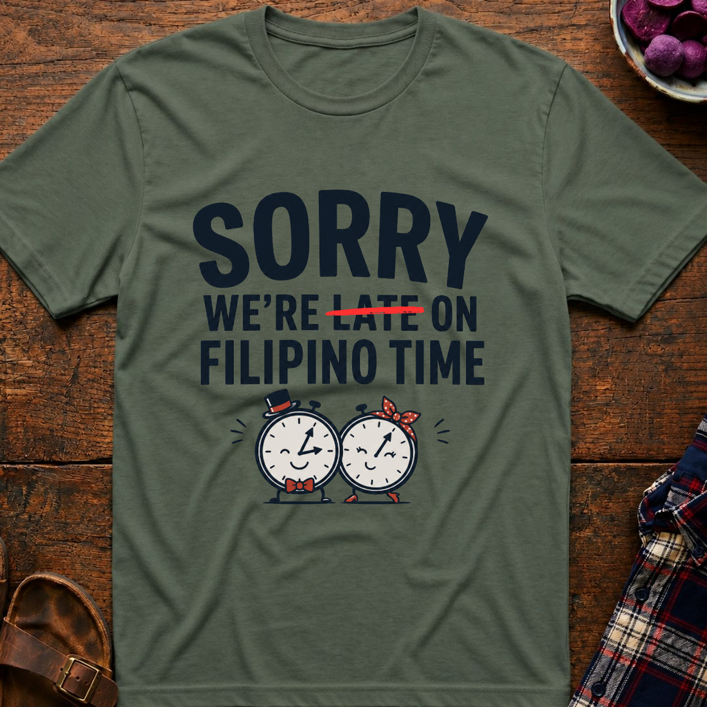 We're On Filipino Time T-Shirt