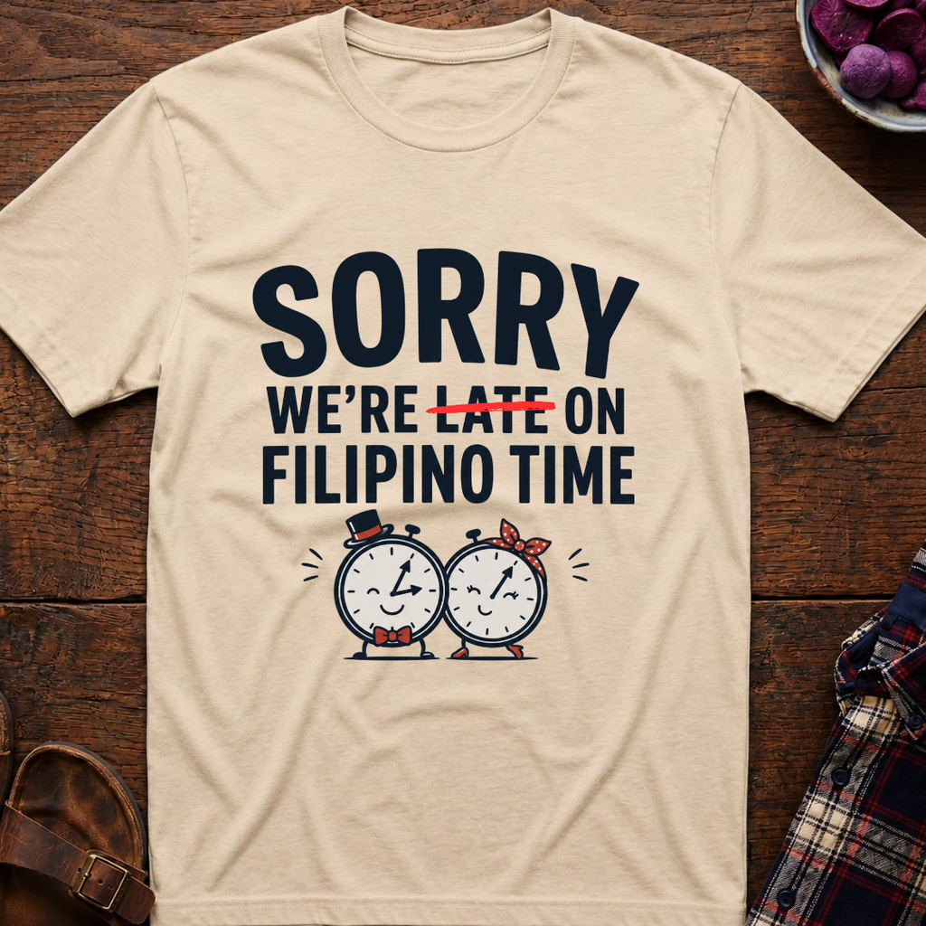 We're On Filipino Time T-Shirt