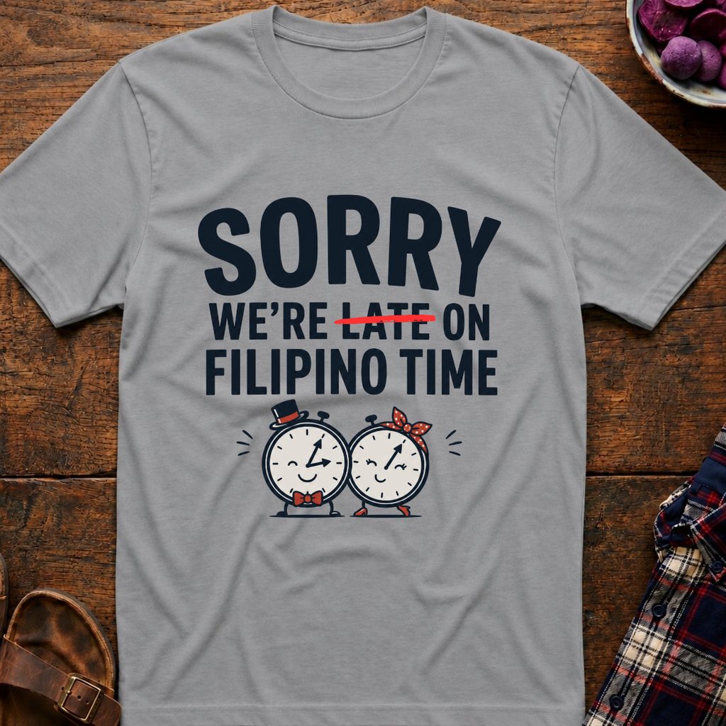 We're On Filipino Time T-Shirt
