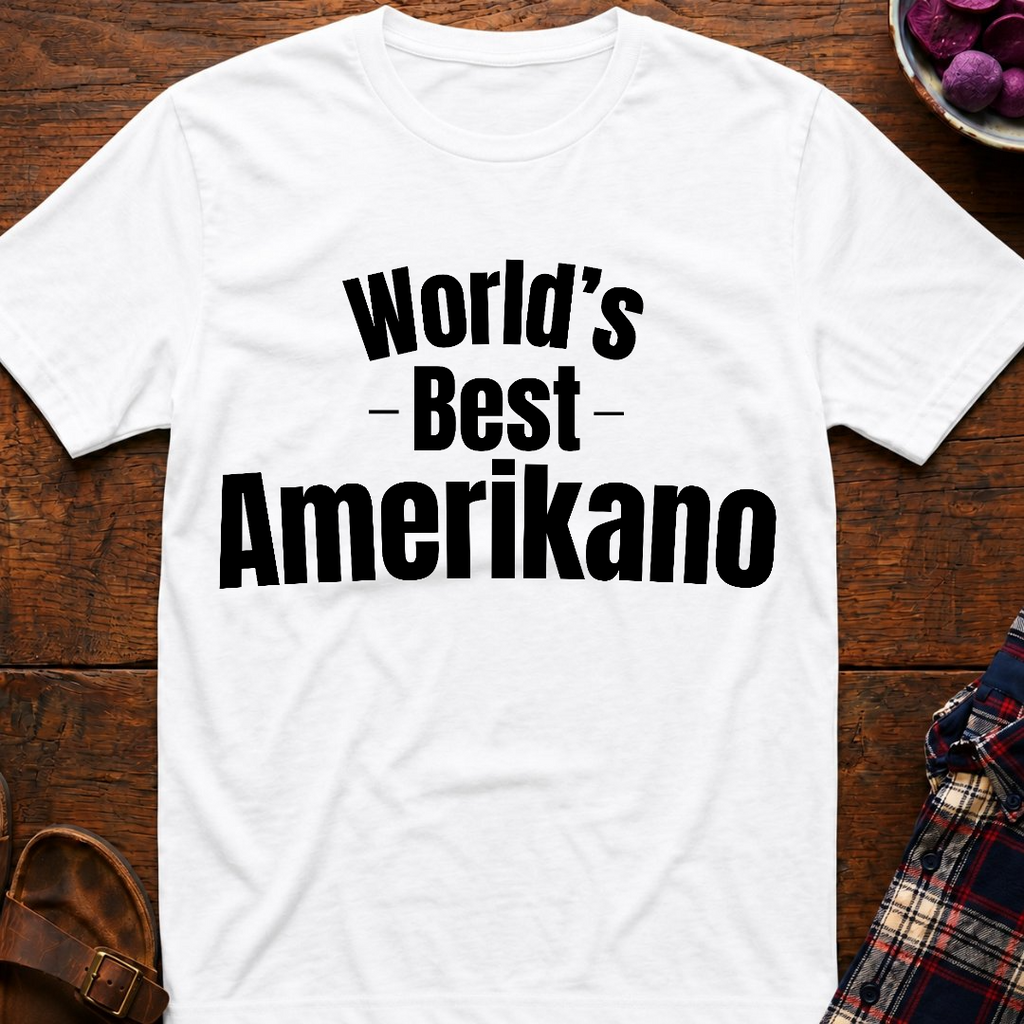 World's Best Amerikano T-Shirt