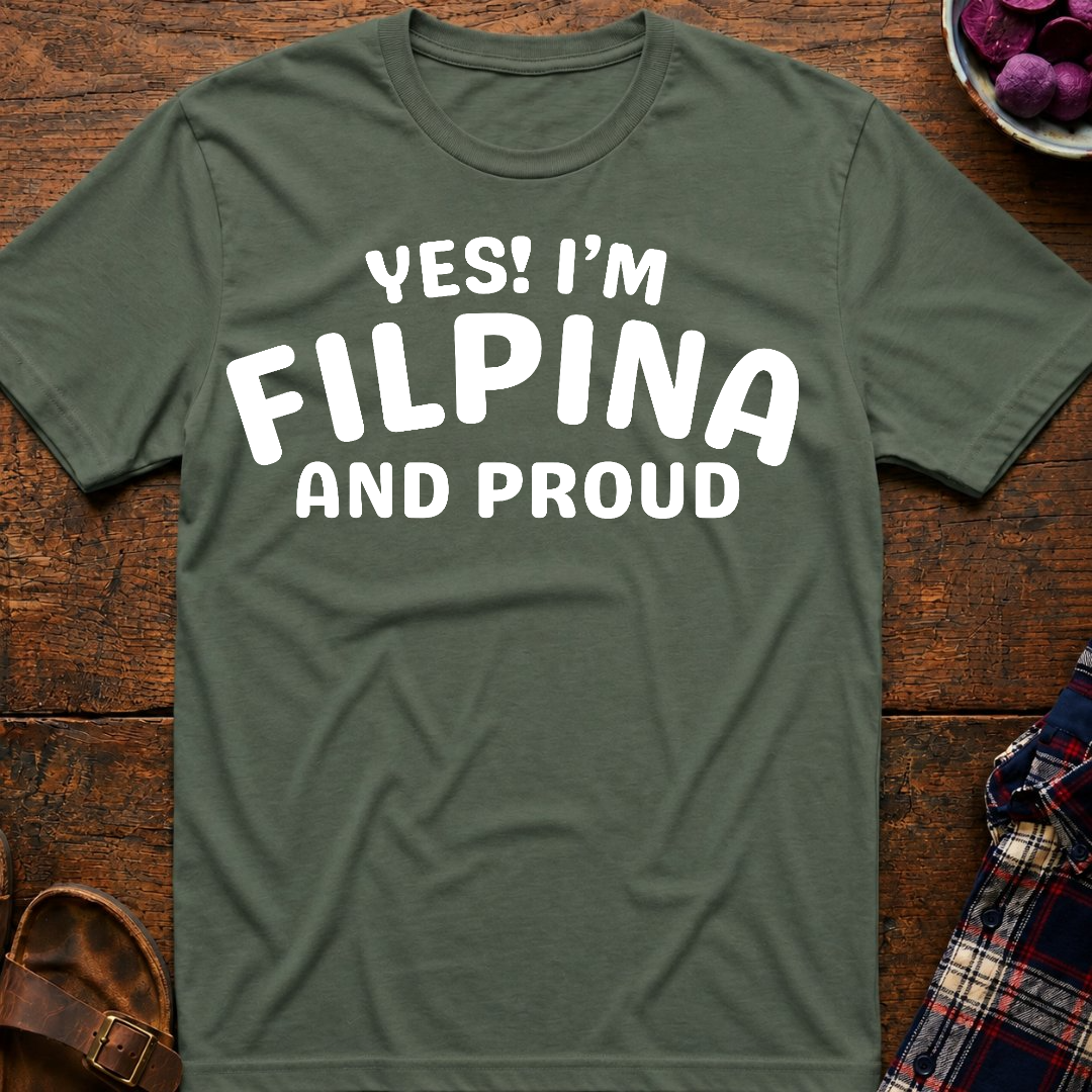 Filipina And Proud T-Shirt