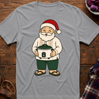 Santa Holds Rice Cooker T-Shirt
