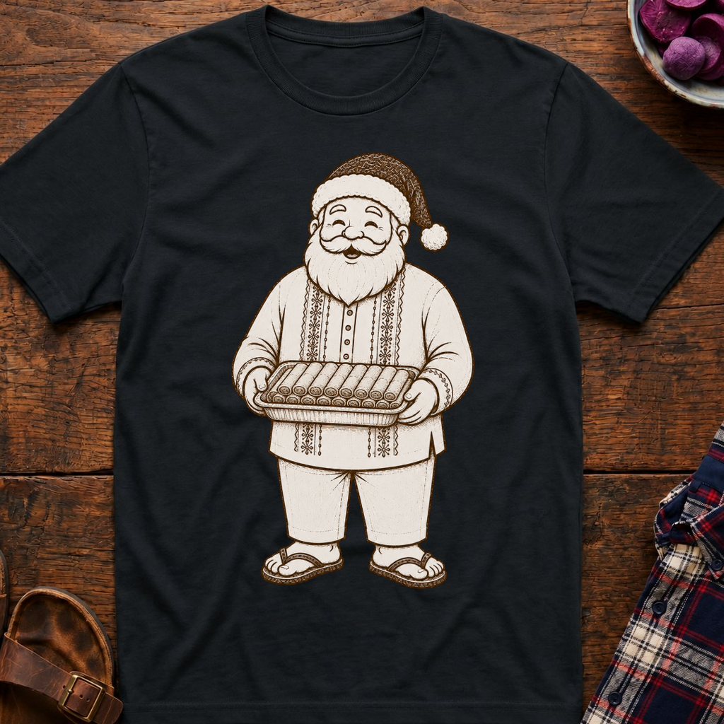 Santa Holds Lumpia T-Shirt