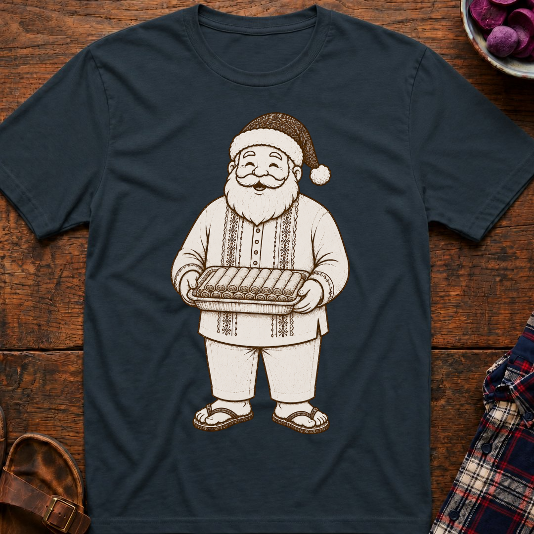 Santa Holds Lumpia T-Shirt