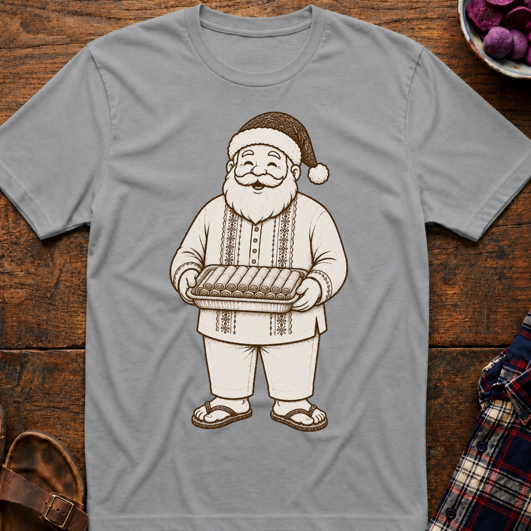 Santa Holds Lumpia T-Shirt