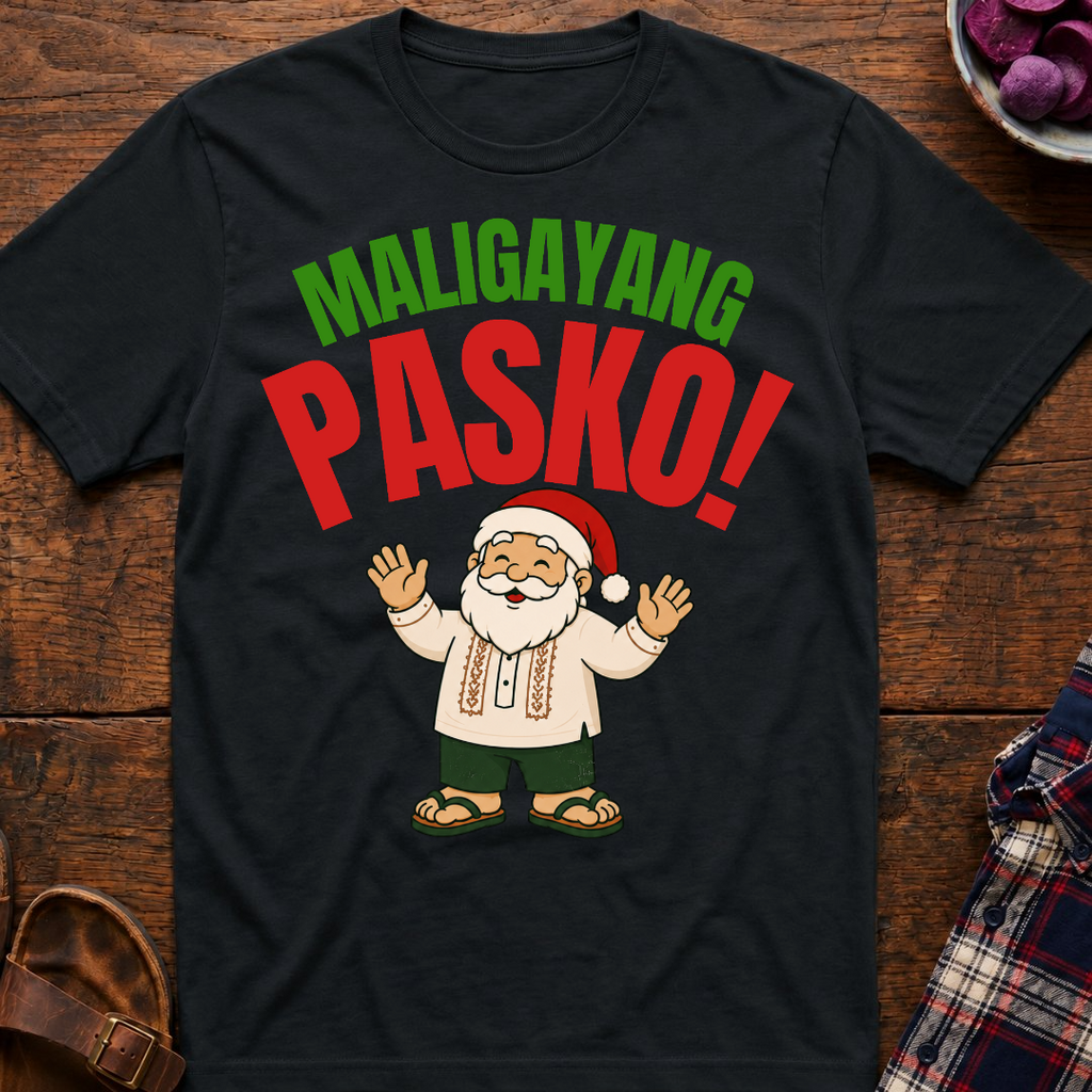 Maligayang Pasko From Santa T-Shirt