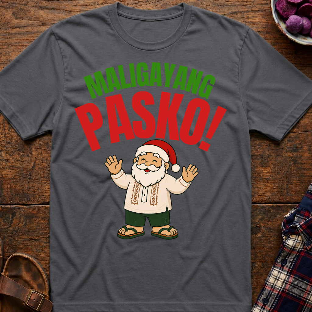 Maligayang Pasko From Santa T-Shirt