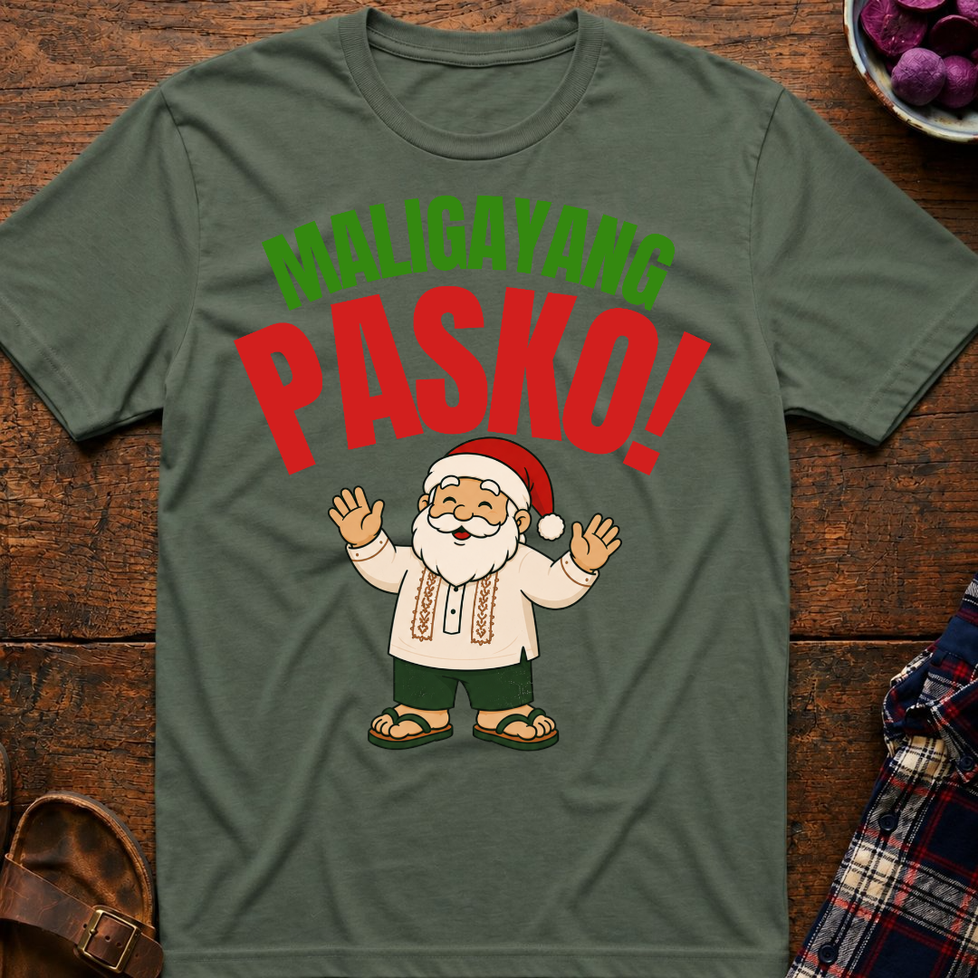 Maligayang Pasko From Santa T-Shirt